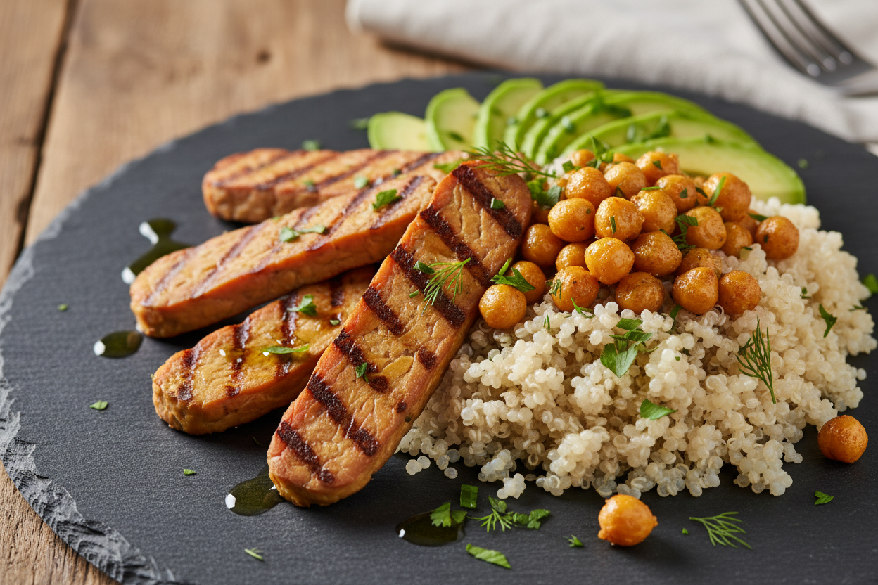 Assiette protéinée végétale - ShredX Plant Powered Mass