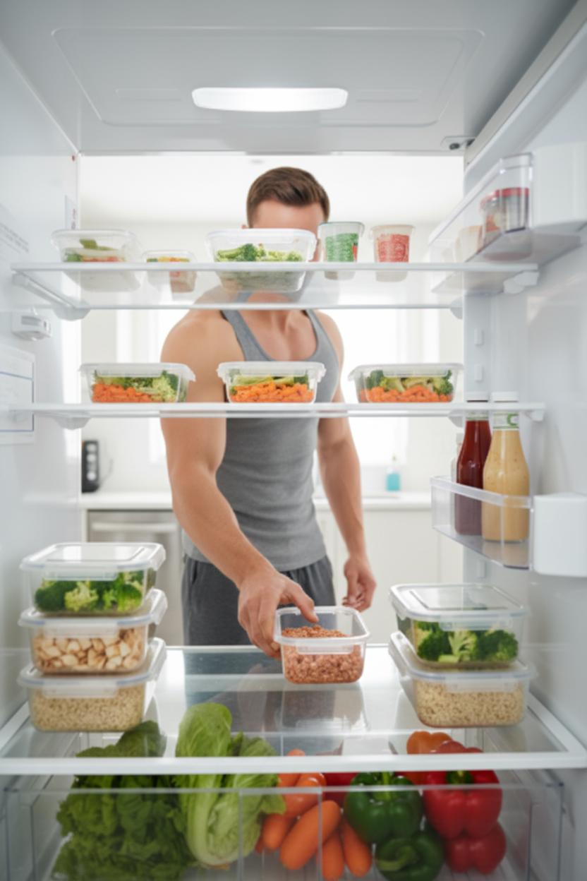 Fridge POV frigo réaliste 5 étages
