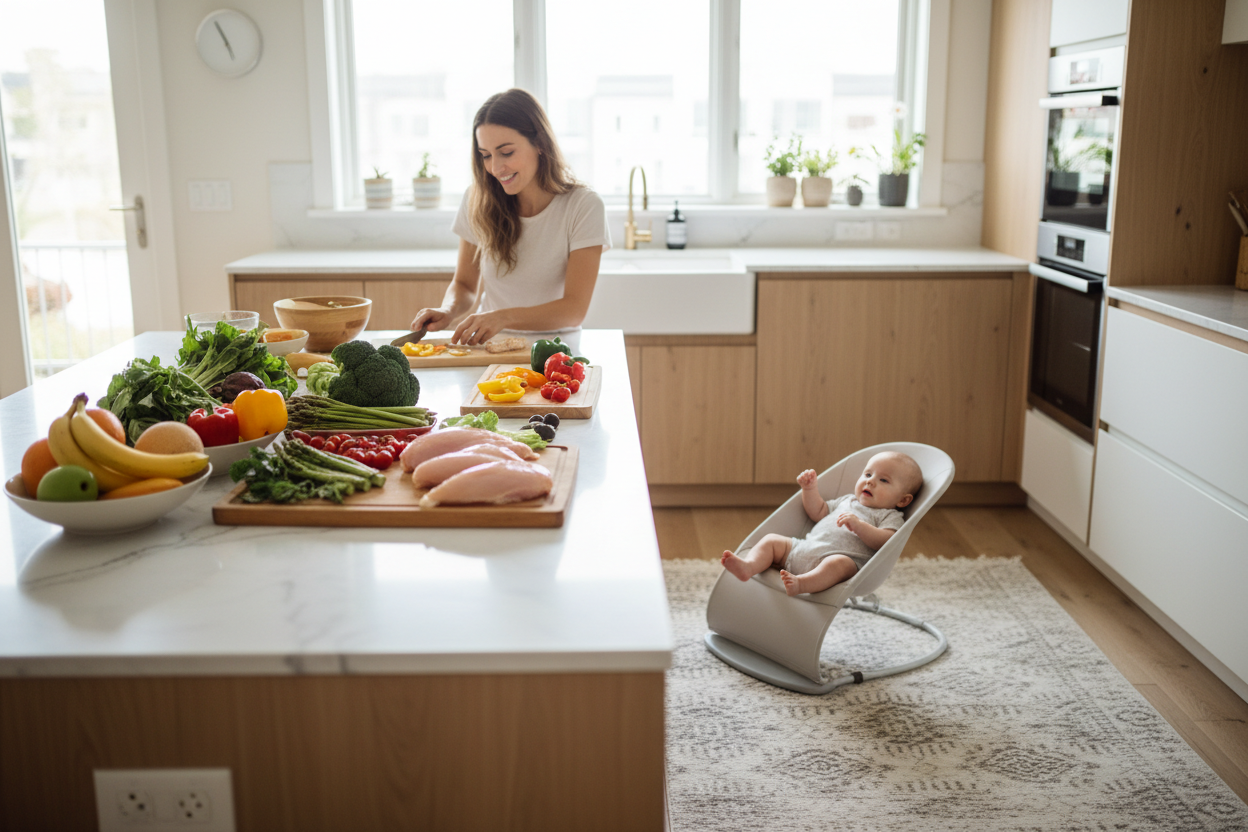 Meal prep maman - ShredXMama Reset Post-Partum