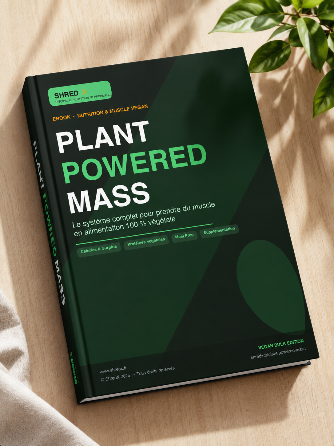 Ebook ShredX Plant Powered Mass